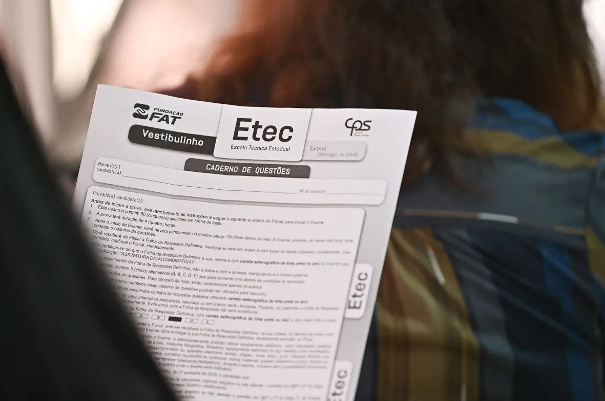 Etecs abrem inscrições: Cubatão terá 360 vagas gratuitas no Vestibulinho 2026