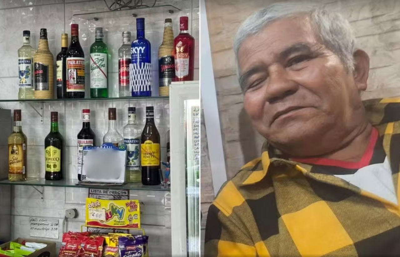 Idoso perde os movimentos após beber em padaria que teve garrafas apreendidas em São Vicente