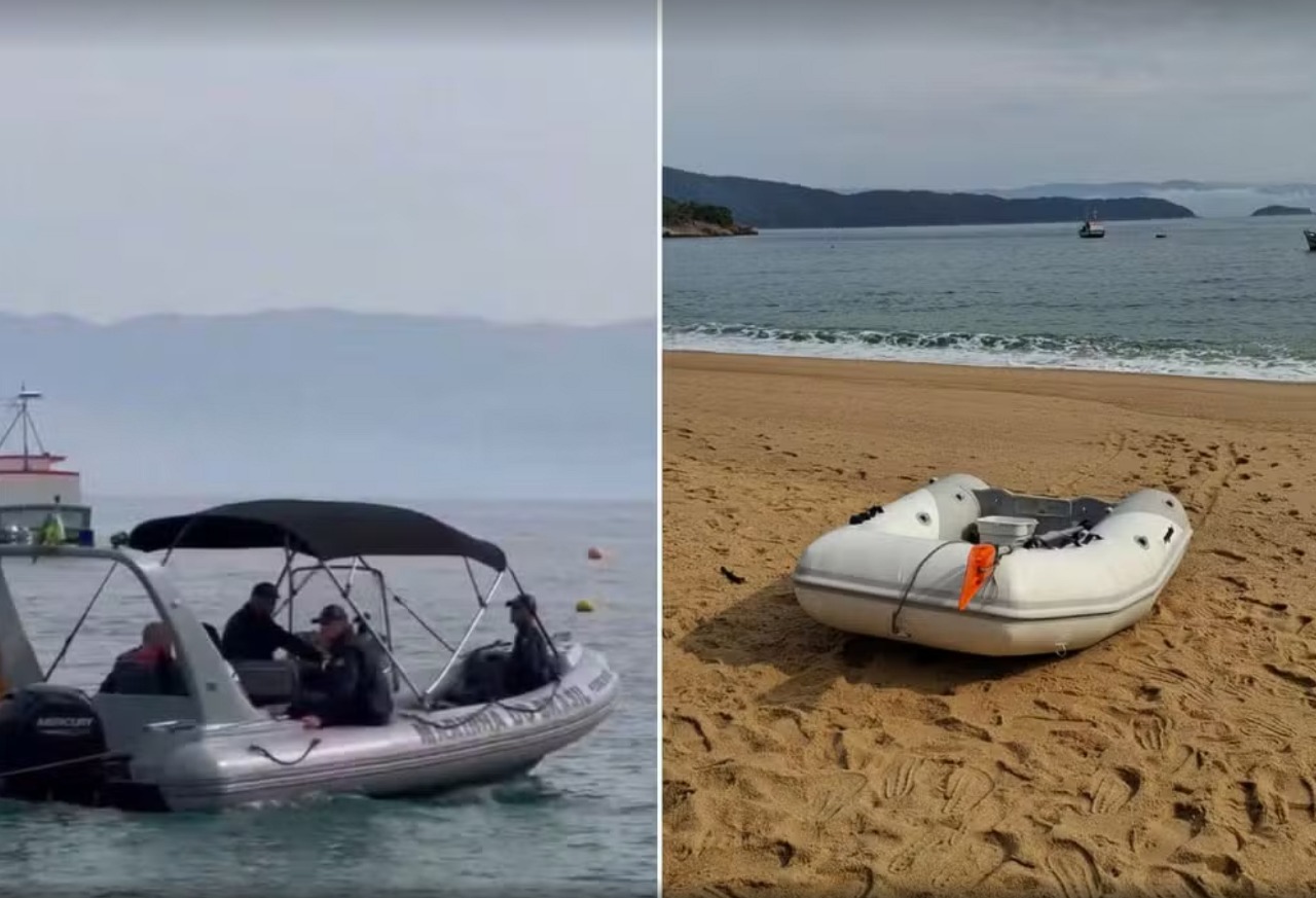 Casal sobrevive a naufrágio após sete horas à deriva entre Guarujá e Paraty