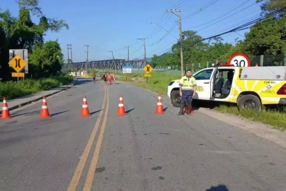Interditada desde janeiro, ponte entre Cubatão e Santos terá recuperação emergencial