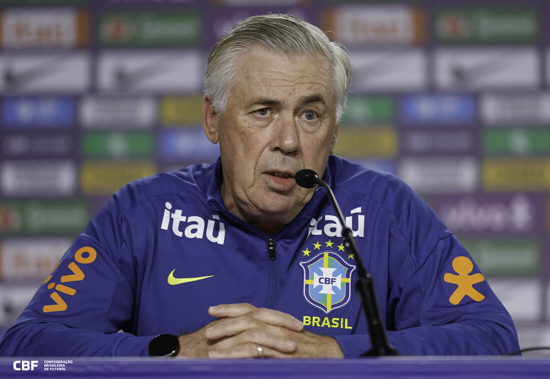 Ancelotti convoca Seleção Brasileira com Vitor Roque, Luciano Juba e Fabrício Bruno