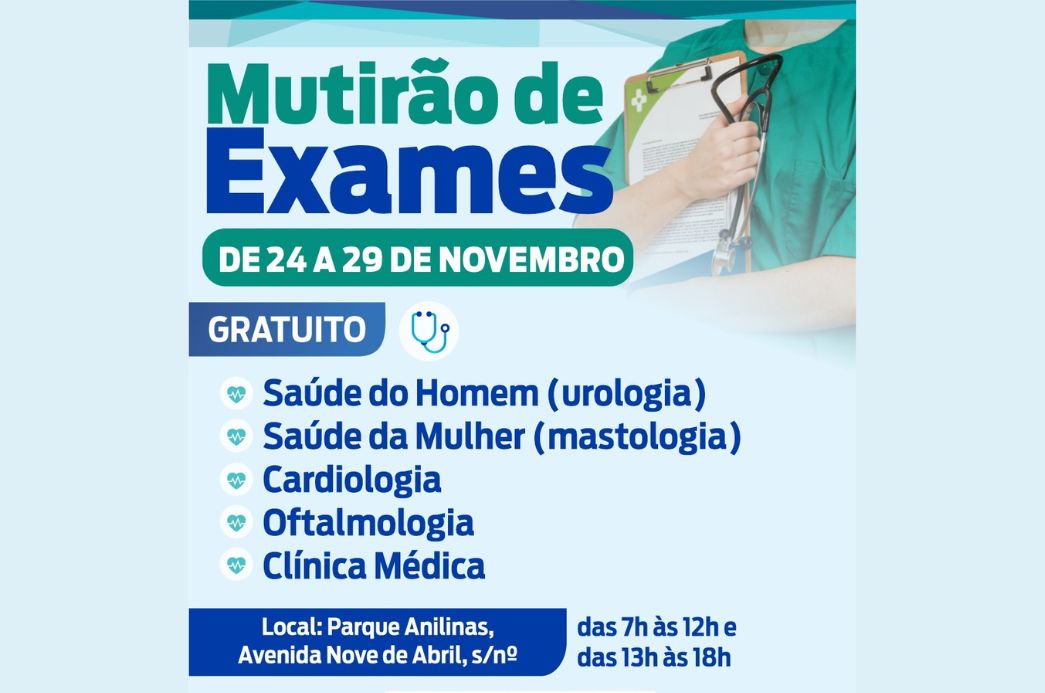 Cubatão realiza mutirão de exames e consultas no Parque Anilinas