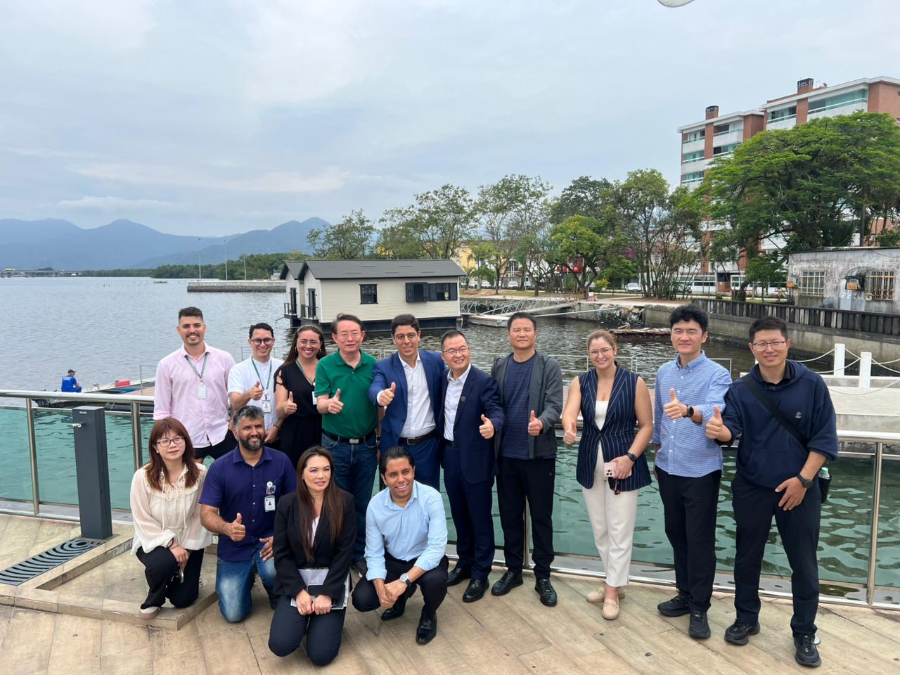 Comitiva chinesa visita Cubatão e conhece projetos de urbanismo e proteção ambiental