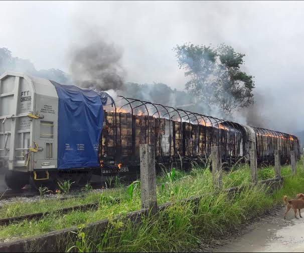 Ferrovia mais perigosa do Brasil passa por Cubatão, aponta levantamento.
