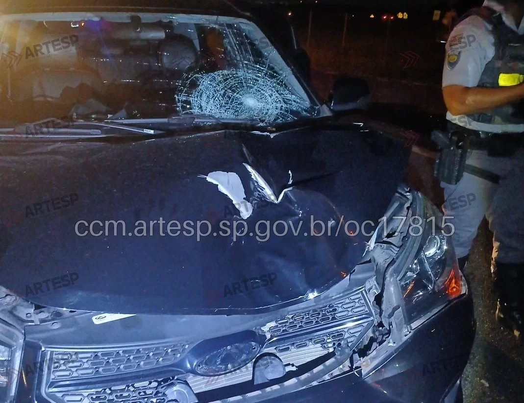 Pedestre morre após ser atropelado na Rodovia dos Imigrantes, em Cubatão