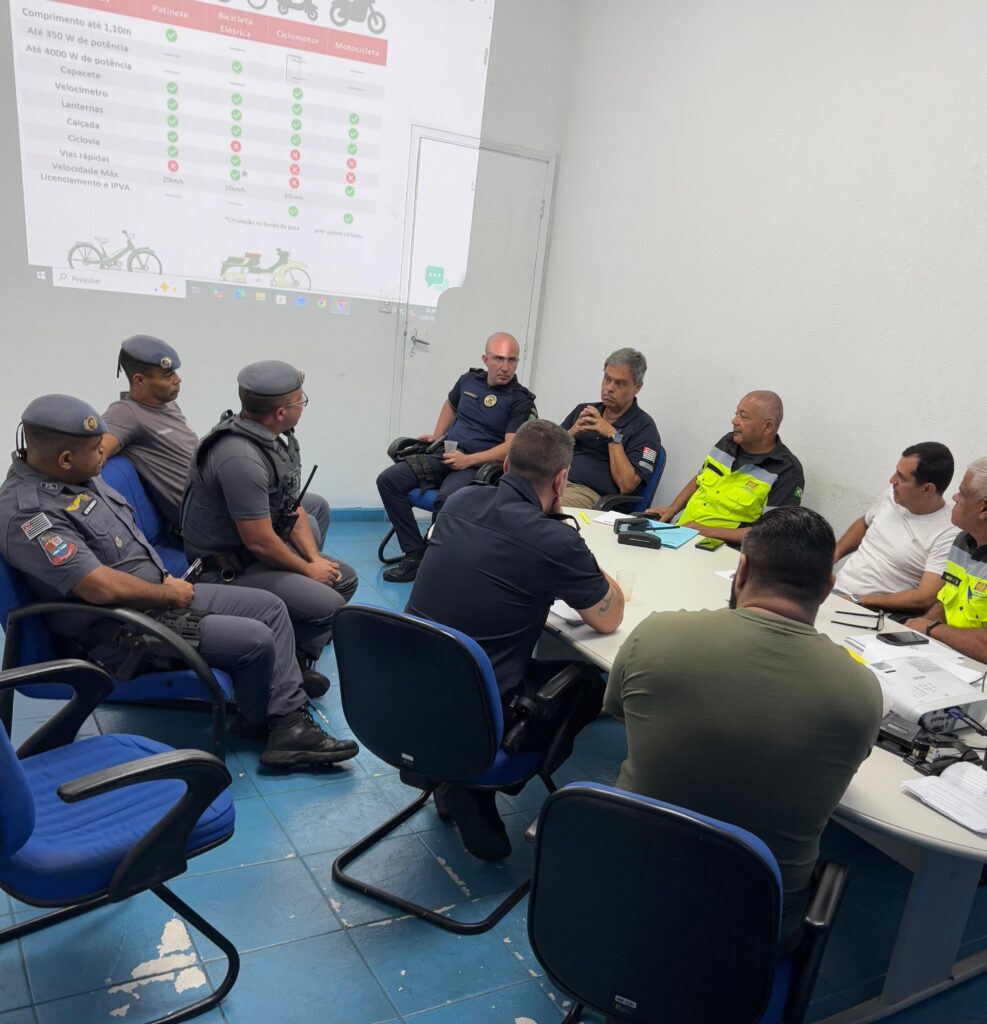 Operação conjunta vai fiscalizar ciclomotores e patinetes elétricos em Cubatão
