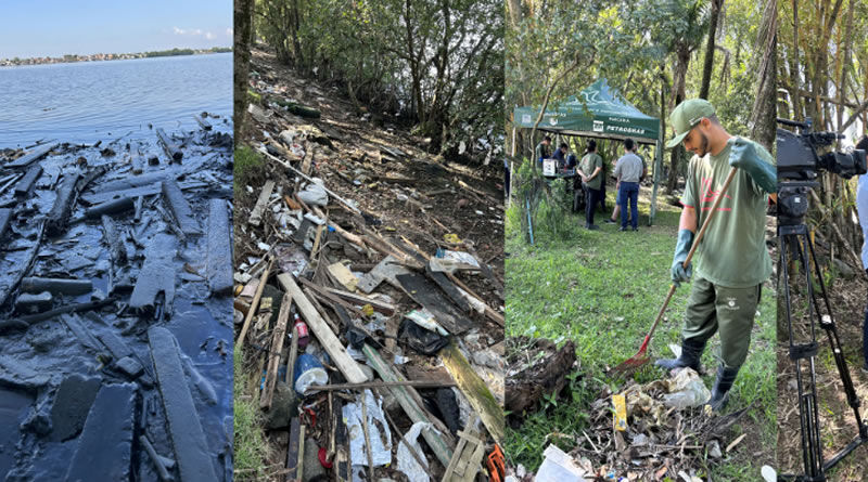 Projeto Guará Vermelho chega a 100 toneladas de lixo retiradas dos manguezais de Cubatão