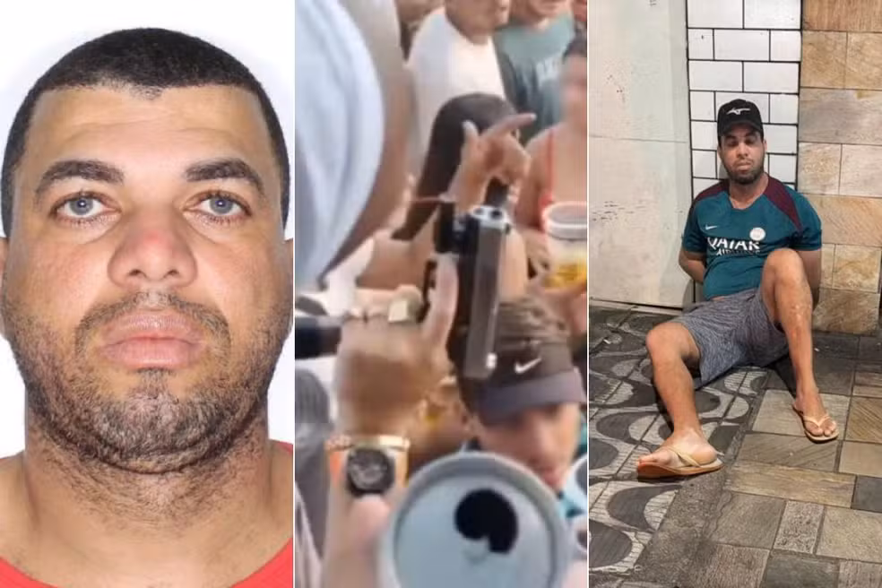 Suspeito de disparos em baile de Carnaval em Santos acumula antecedentes criminais