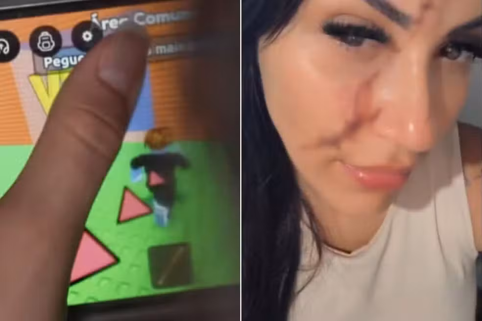 Briga entre crianças em plataforma de jogos termina com mulher ferida em Praia Grande