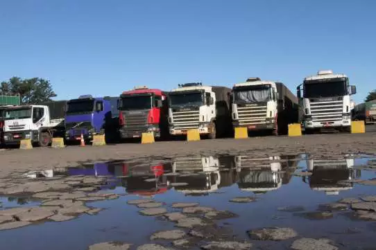 Greve no Porto de Santos