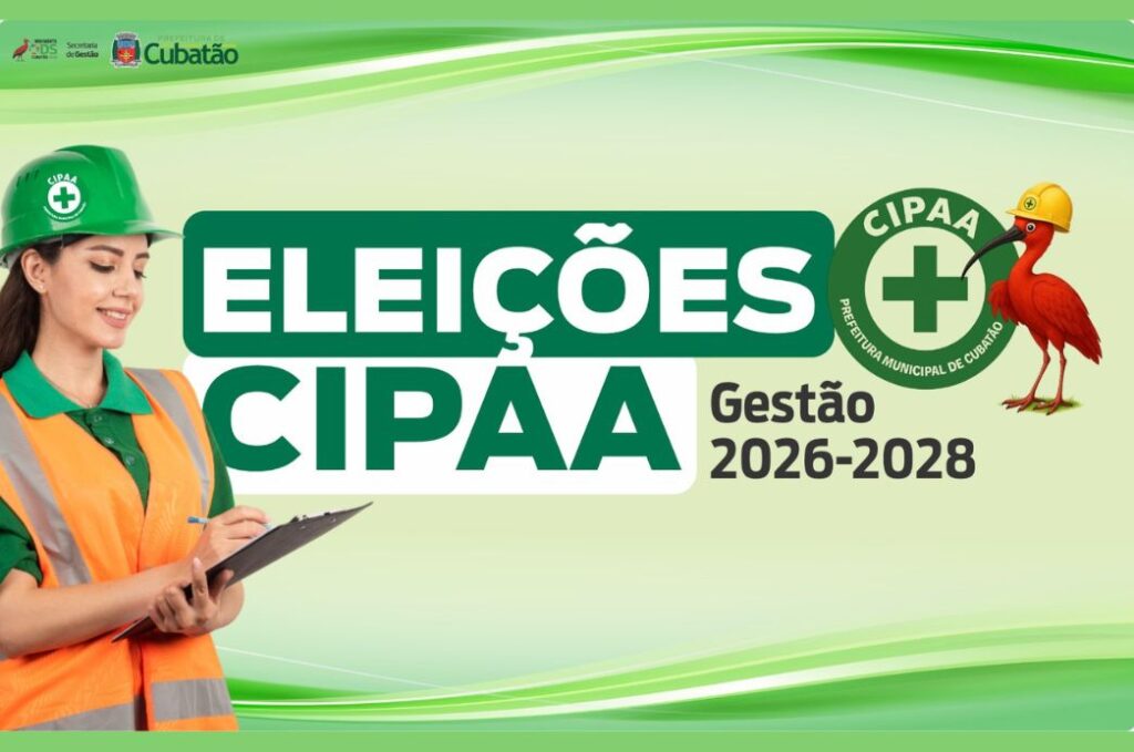 Eleições da CIPAA da Prefeitura começam dia 23 de março: nomes dos candidatos são divulgados