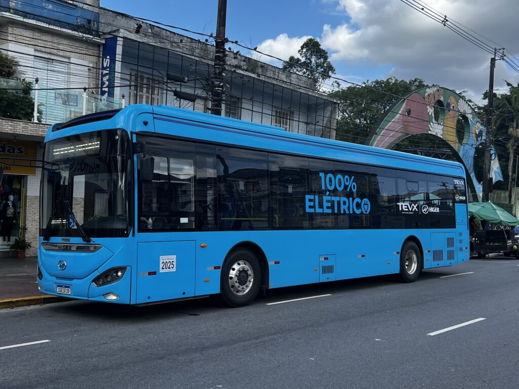 Cubatão pode ter frota de ônibus 100% elétrica até 2040; projeto avança na Câmara