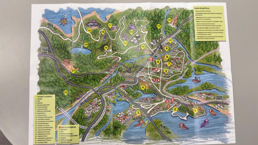 Cubatão lança primeiro mapa e guia turístico digital integrado da cidade