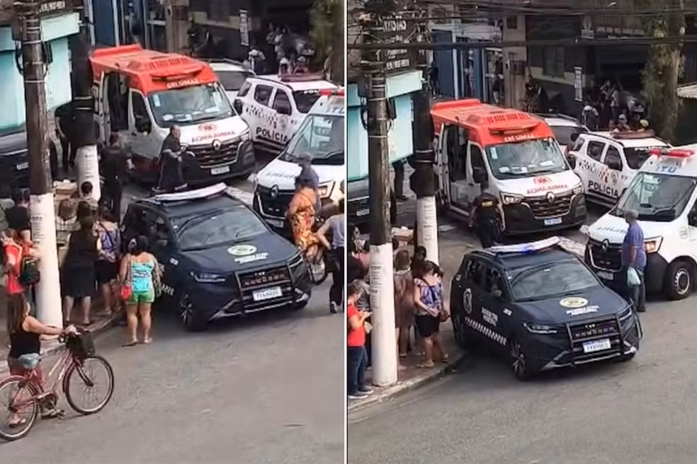 Idoso morre após ser baleado durante assalto a clínica em Cubatão