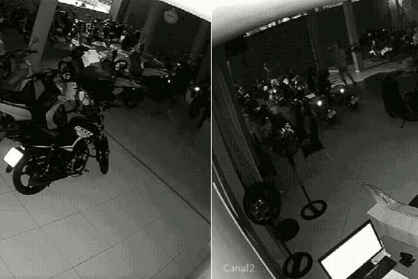 Criminosos invadem loja de veículos em Praia Grande e causam prejuízo de R$ 17 mil