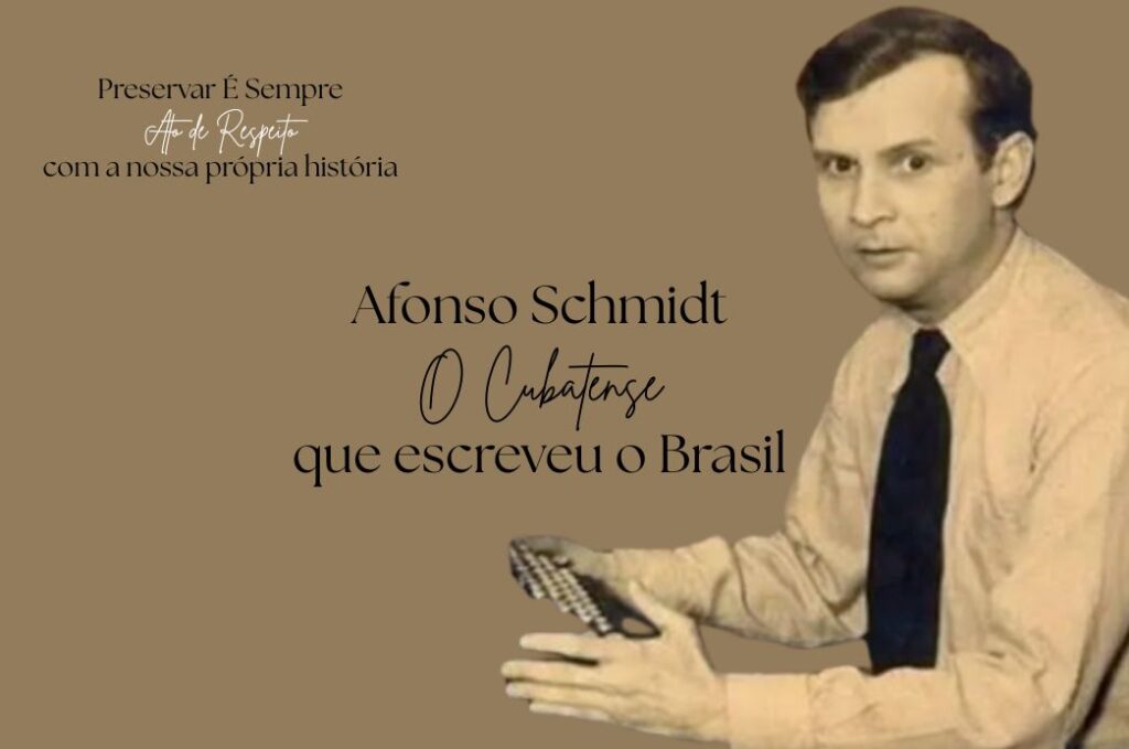 Biblioteca de Cubatão recebe exposição sobre vida e obra de Afonso Schmidt