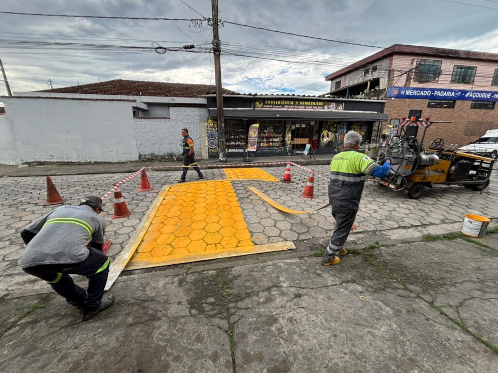 CMT revitaliza sinalização em cerca de 50 pontos de Cubatão