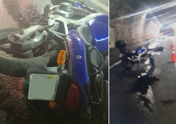 Motociclista morre após acidente em acesso à Anchieta, em Cubatão