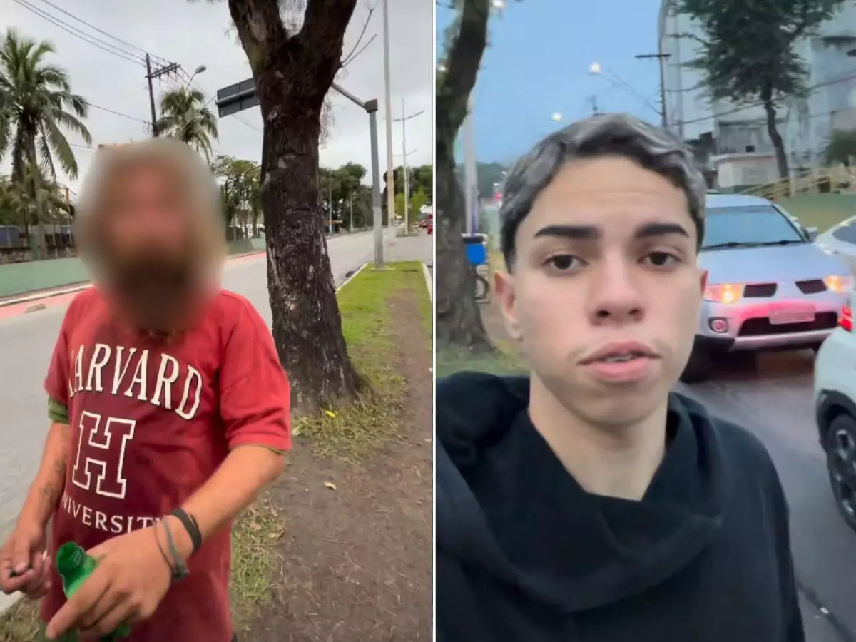 Influenciador de Cubatão é ameaçado enquanto vendia café na rua
