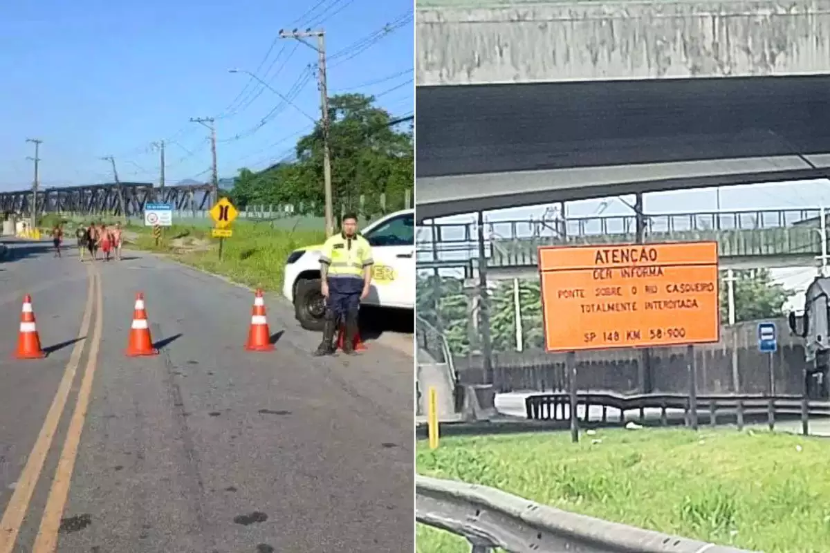Ponte do Rio Casqueiro pode ser liberada após conclusão de obras em novembro