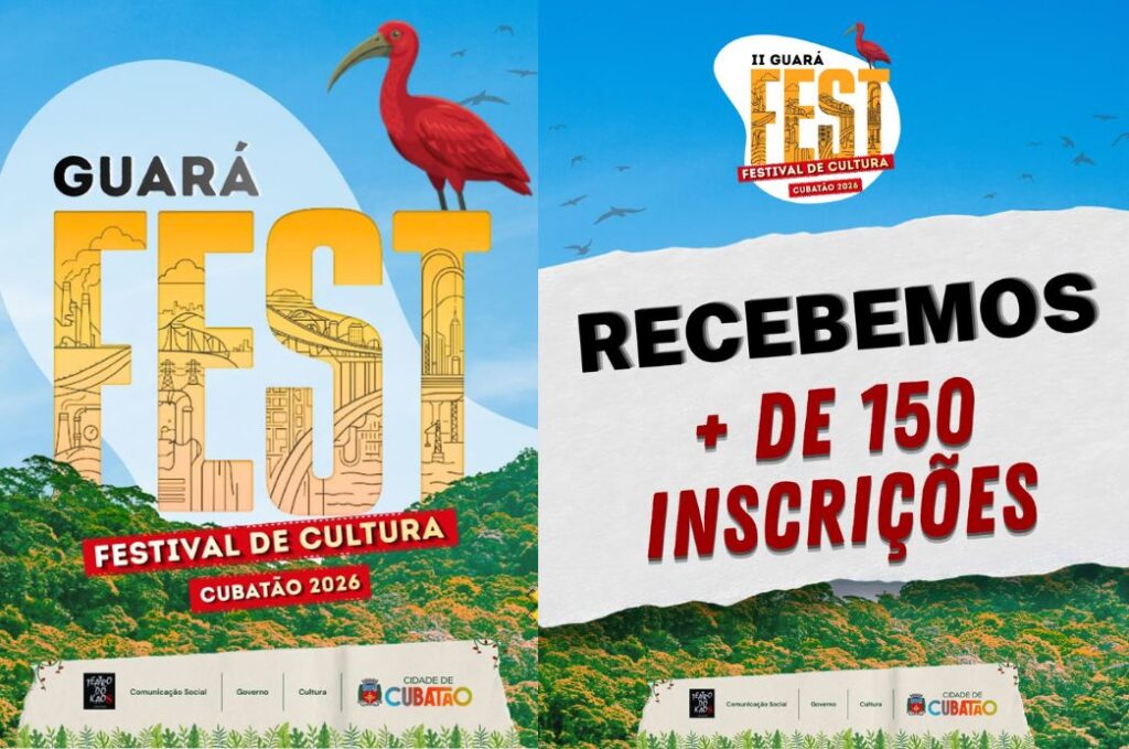 Guará Fest recebe mais de 150 inscrições de artistas de Cubatão