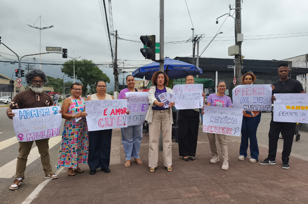 Agosto Lilás começa em Cubatão com ação de conscientização contra a violência doméstica