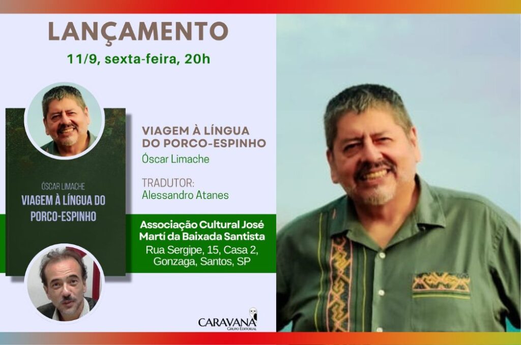 Servidor de Cubatão lança tradução de obra do poeta peruano Óscar Limache